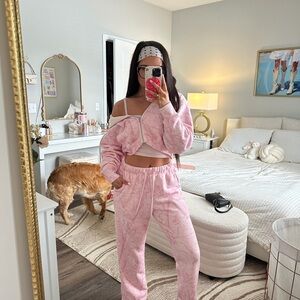 dairy boy pink camo set